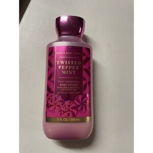 Bath & Body Works Twisted Peppermint Body Lotion 8 oz new